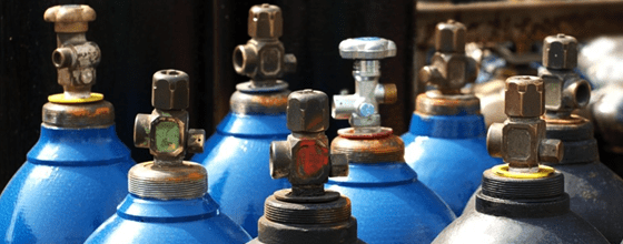 Заправка и обмен газовых баллонов с доставкой по Новодачной и области